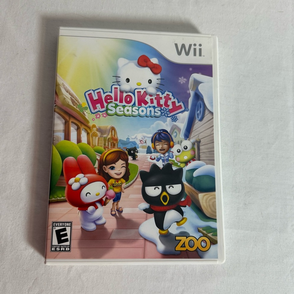 Hello Kitty Seasons- Nintendo Wii 2010 Game EUC